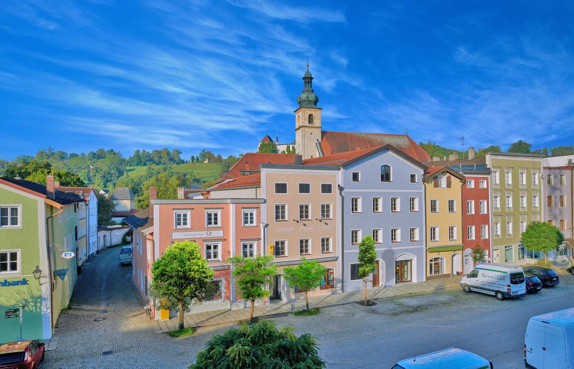 Ferienwohnung Stadtplatz 28 Tittmoning Burghausen Salzburg Familie Exterior foto